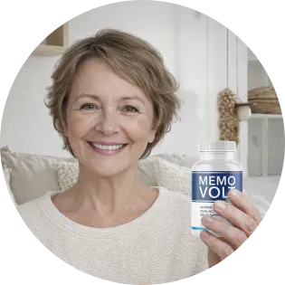 MemoVolt customer Diane K. from Ohio sharing feedback on the daily brain supplement